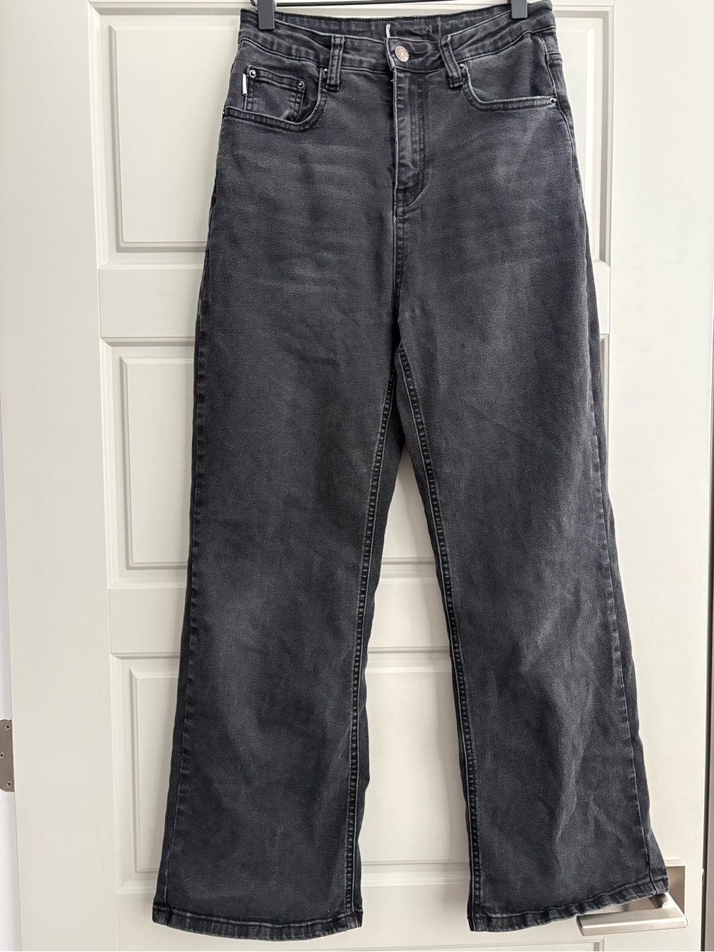Super Comfy Stretch High-Rise Black Boyfriend Jeans